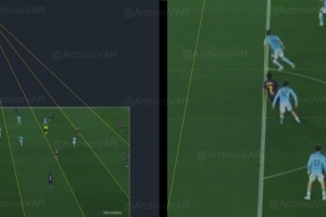 重大误判？裁判分析机构：VAR再次选错帧，费兰进球应判有效