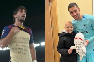 每体：费兰·托雷斯的进球是献给已故的抗癌女孩，但被裁判给吹了