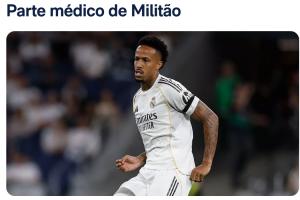 两人赛季报销！官方：米利唐左腿肌肉损伤，居莱尔右腿肌肉损伤