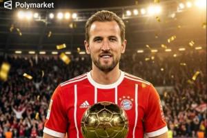 金球奖最新概率：凯恩37%遥遥领先！奥利塞16%第2，姆巴佩14%第3