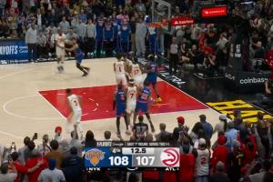 纽约新市长业务能力很强！CJ接球撤步中投轰进准绝杀！