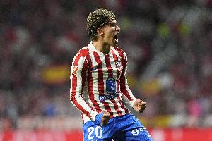 里程碑，小西蒙尼迎来代表马竞出战的第100场比赛