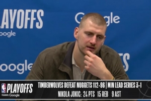 【完整版】约基奇：不后悔和麦丹起冲突 发生了什么大家心里清楚