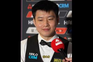 赵心童：晖哥是我小时候的偶像，这场比赛谁输谁赢其实都无所谓了