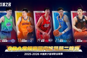CBA国内球员第二阵容：周琦、张镇麟、徐昕、高诗岩、林庭谦