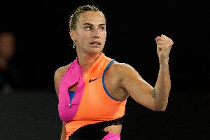 本赛季成绩26胜1负！萨巴伦卡迎生涯第200场1000赛正赛,胜率达75%