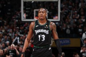 机会不多！道苏姆14中7拿到18分4助 三分5中3&正负值-17