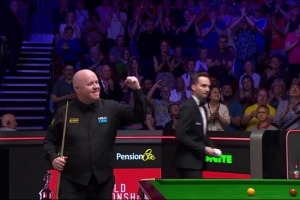 希金斯：这是一场伟大的比赛但也只是第二轮，我现在需要休息睡觉