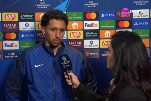 马尔基尼奥斯：今天比赛确实无比疯狂，次回合的较量将会异常艰难