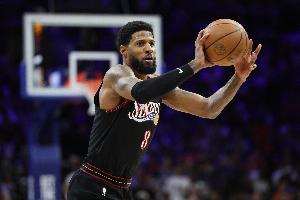 攻防一体！乔治出战43分钟！13中6&三分9中4贡献16+9+7+2断