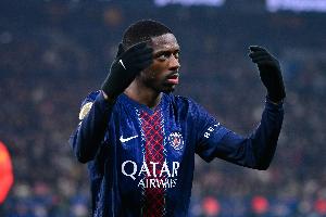 登贝莱在欧冠半决赛梅开二度，成为历史上第3位做到的法国球员