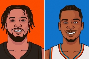 意外吗？布伦森第25次季后赛砍下30+ 与亚历山大一样多