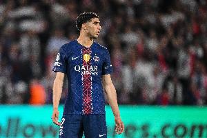 队报：阿什拉夫预计伤缺2-3周，巴黎可能会安排埃梅里踢右后卫