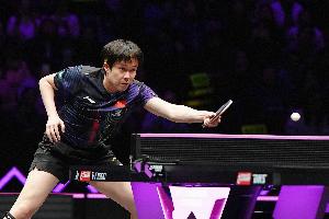 王楚钦：世乒赛场地适应得还不错，时差问题比前两天有所好转