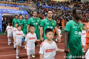 北京国安客场3-3战平云南玉昆