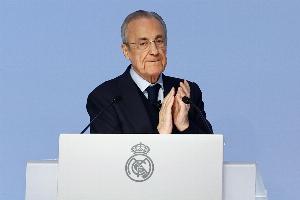 记者：弗洛伦蒂诺不会现场观看国家德比，西足协主席将携奖杯到场
