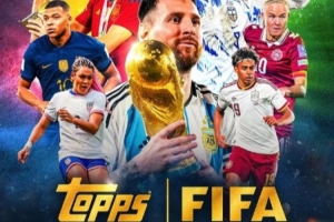 FIFA扩大与球星卡品牌Topps的合作，双方签署长期收藏品许可协议